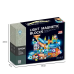 Конструктор магнітний лабіринт різнокольоровий, що світиться на 142 деталі