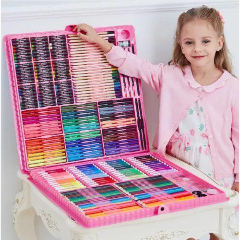 Відеоогляд! Найбільший художній набір для малювання та творчості Colorful Italy на 288 предметів!!!