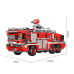 Конструктор дитячий “Пожежна машина“ ігровий на 720 деталей колір червоний