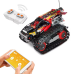 Конструктор гоночна машина на гусеничному ходу на дистанційному керуванні на 400 деталей, червоний