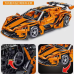 Конструктор спортивний автомобіль на 1397 деталей, помаранчевий