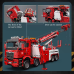 Конструктор дитячий.Евакуатор-тягач із краном ігровий на дистанційному управлінні на 4883 деталі, червоний