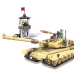 Конструктор дитячий.Танк ігровий конструктор військовий на 1340 деталей колір хакі XB-06021