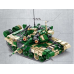 Конструктор ігровий дитячий.Танк військовий T-90 1773 на деталі