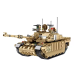Конструктор дитячий. Танк військовий Challenger II ігровий на 1687 деталі