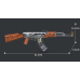 Конструктор зброя Автомат AK47 штурмова гвинтівка на 1366 деталей