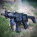 Конструктор дитячий ігровий. Пістолет кулемет автоматичний модель MP5 на 783 деталей