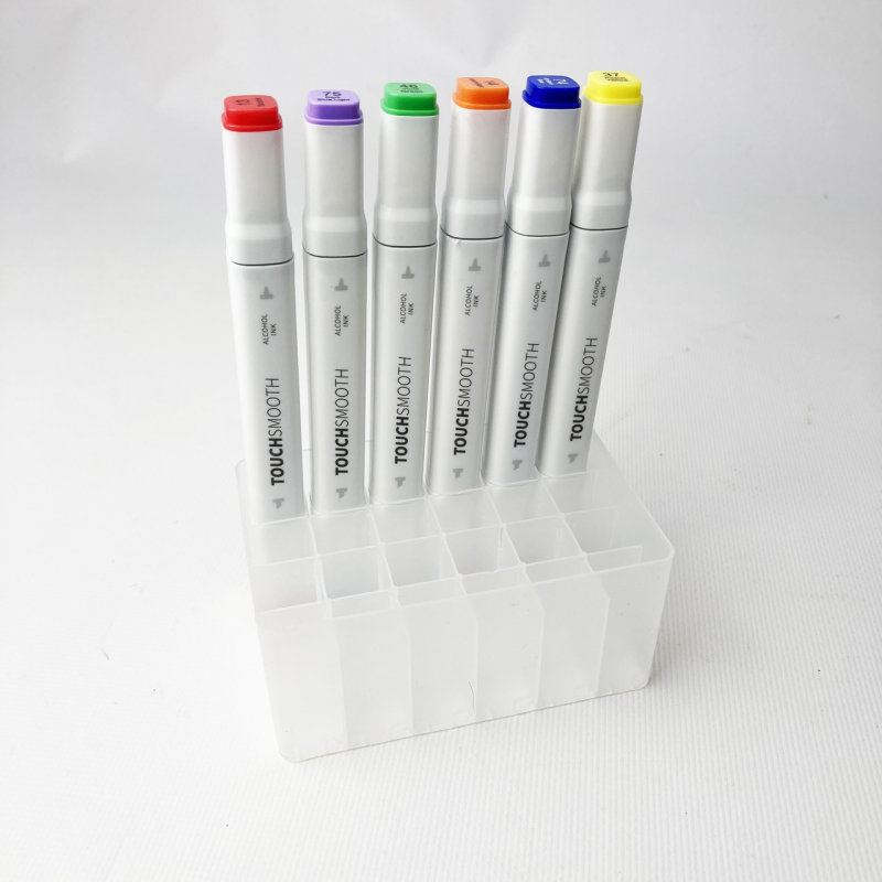 Підставка для маркерів органайзер для канцелярського приладдя 24 клітинок