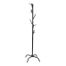 Вешалка для одежды высота 174 см металлическая, черная