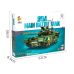Конструктор дитячий ігровий танк військовий 99A PANLOS на 1309 деталей зеленого кольору