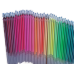 Кольорові 100шт Гелеві стержні ампулки для ручки