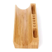 Настільний органайзер з бамбука, розміром 29.5x11x5см, функціональна підставка для ручок і телефону