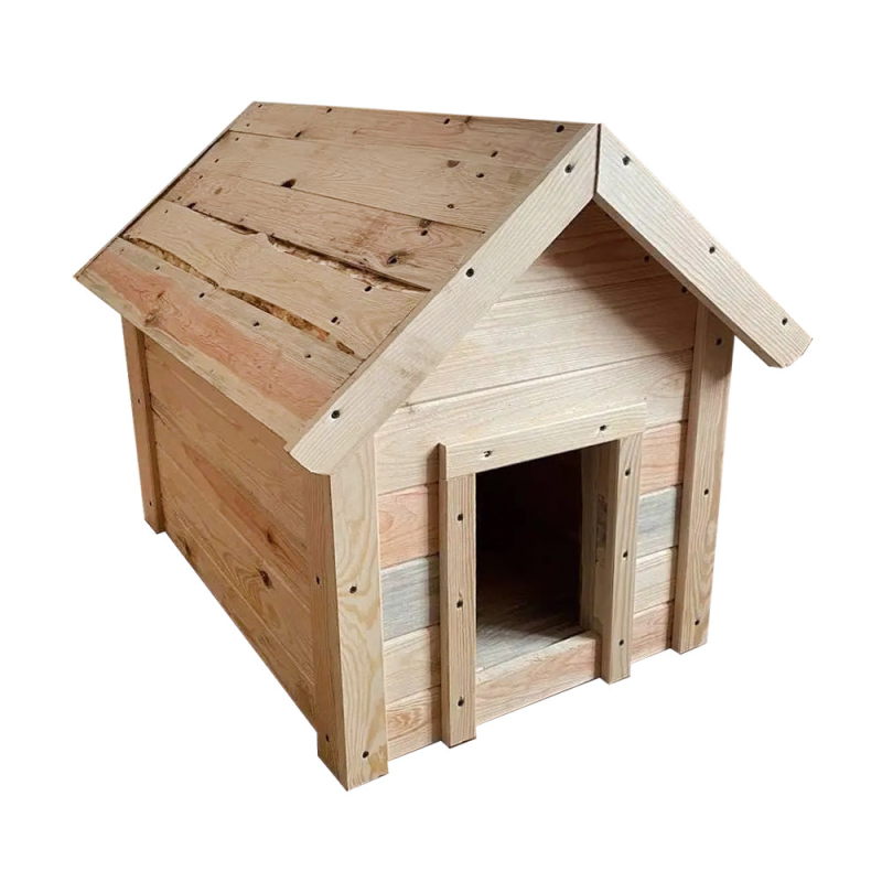 Дерев“яна будка для великих порід собак “Філадельфія“ (80*110*90 см) - без фарбування